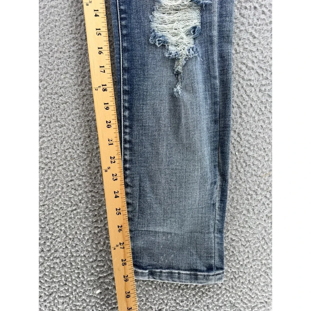 Judy Blue Jeans Womens 3/26 Dark Wash Skinny High Rise Stretch Denim Boutique